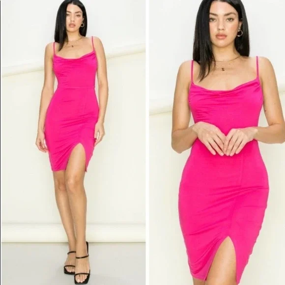 Midnight Magic Bodycon Party Dresses - Picture 3 of 5